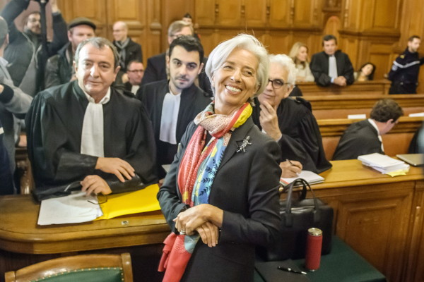 IWF-Chefin Lagarde schuldig, aber nicht bestraft